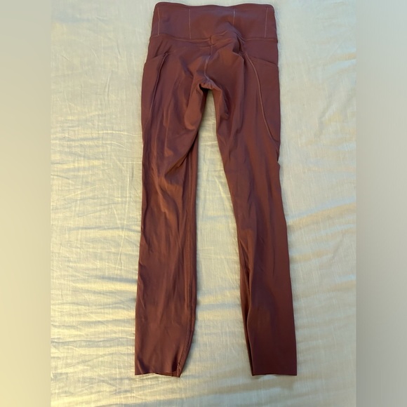 Lululemon Fast and Free Tight II 25" lNon-Reflective Nulux Plumful - Picture 8 of 9